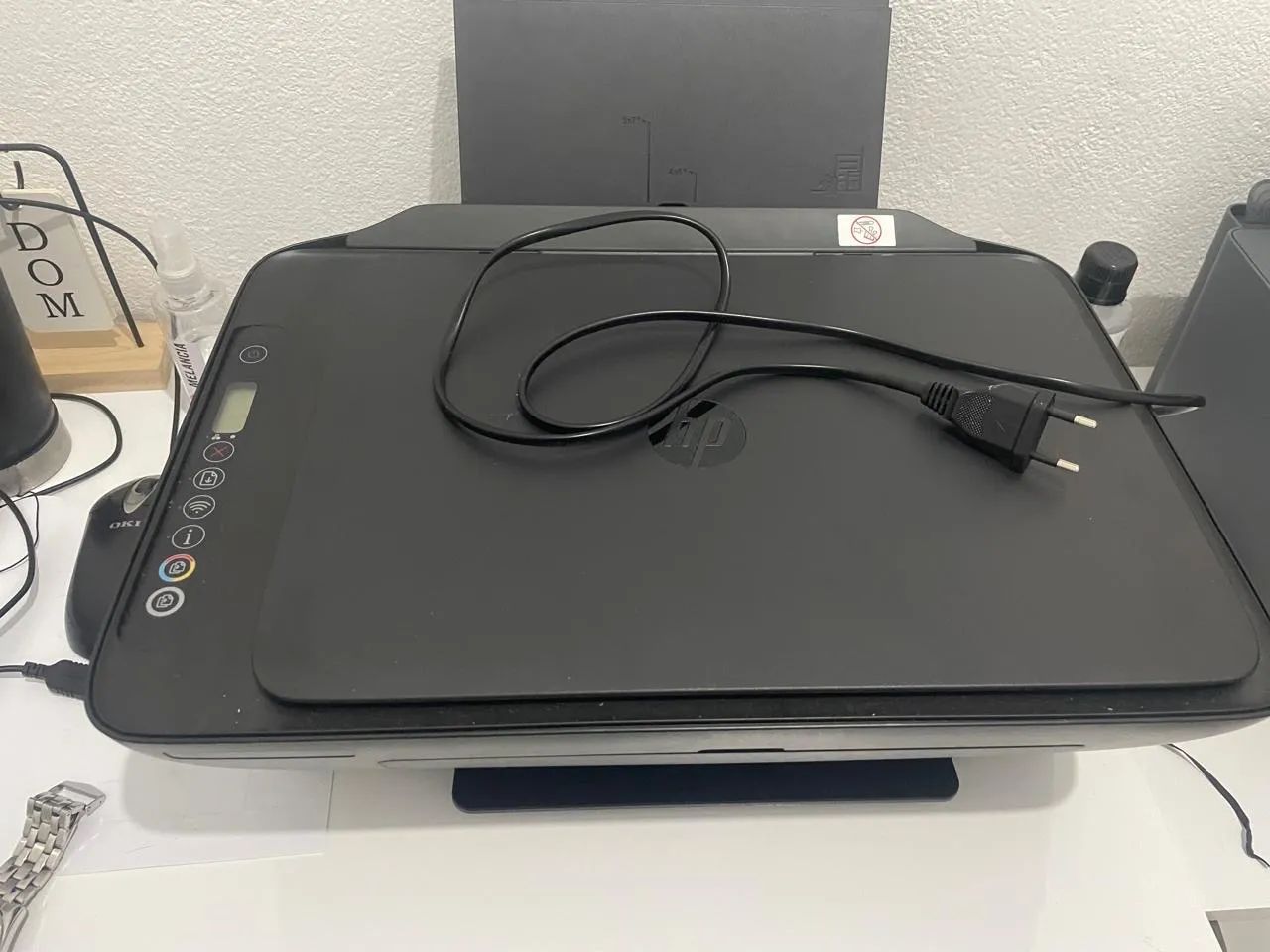 Impressora Multifuncional HP DeskJet Ink Advantage 2874 sem marcas de uso - Foto 5
