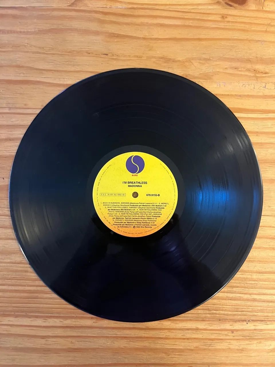 Madonna - I'm Breathless (Vinil) - Foto 4
