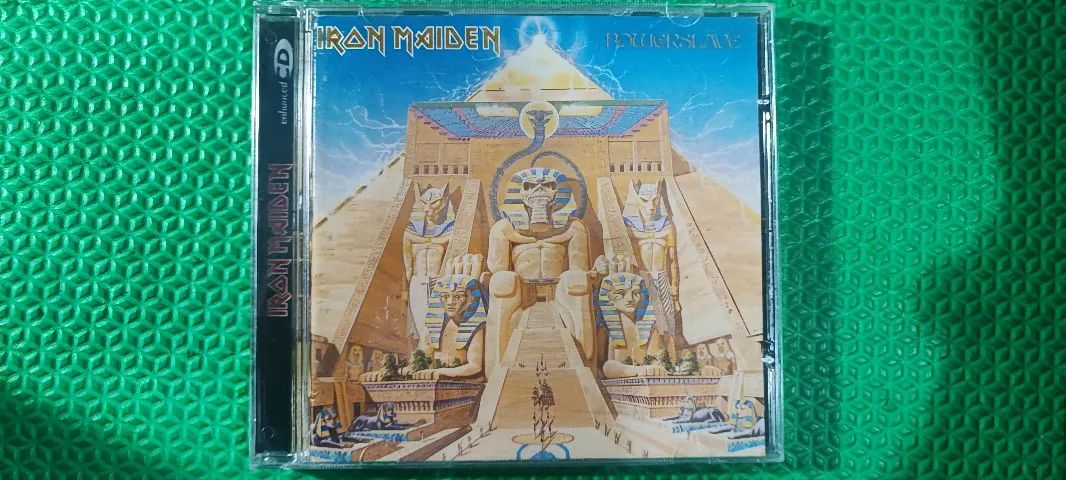 CD Iron Maiden - Powerslave (Enhanced 1998) (Importado Raw Power)