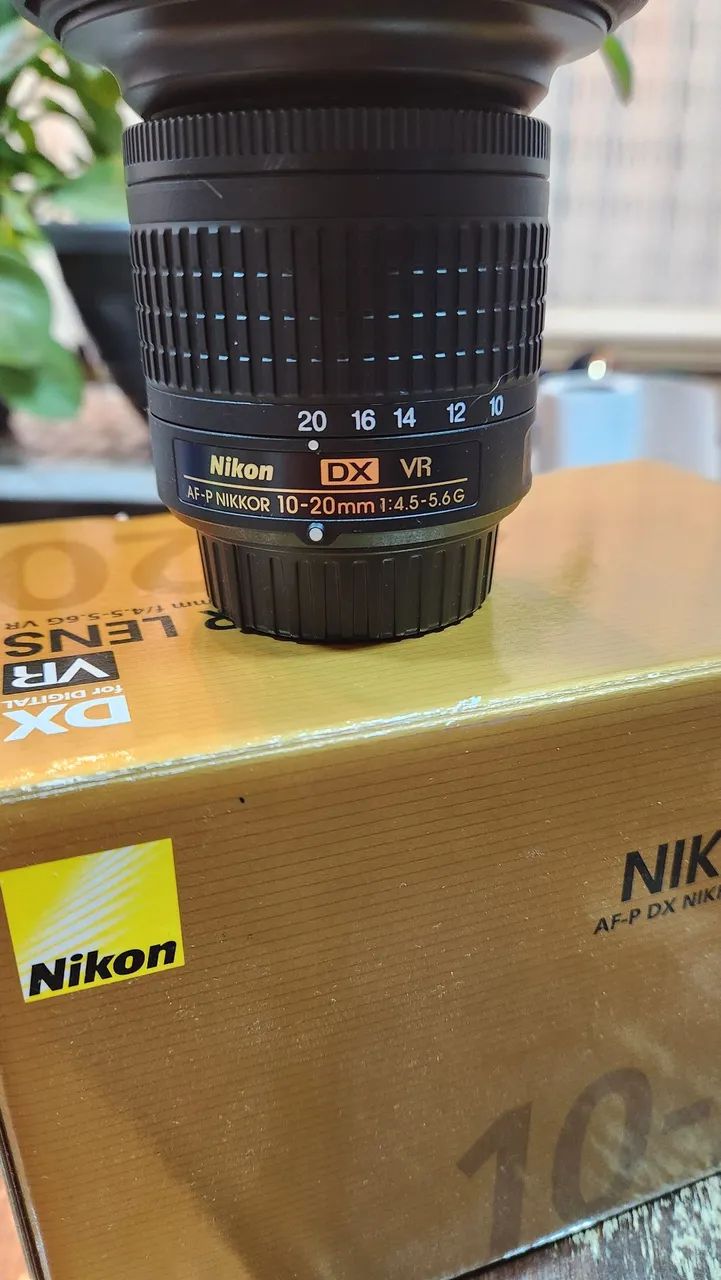Lente Nikon 10-20 DX - impecável 
