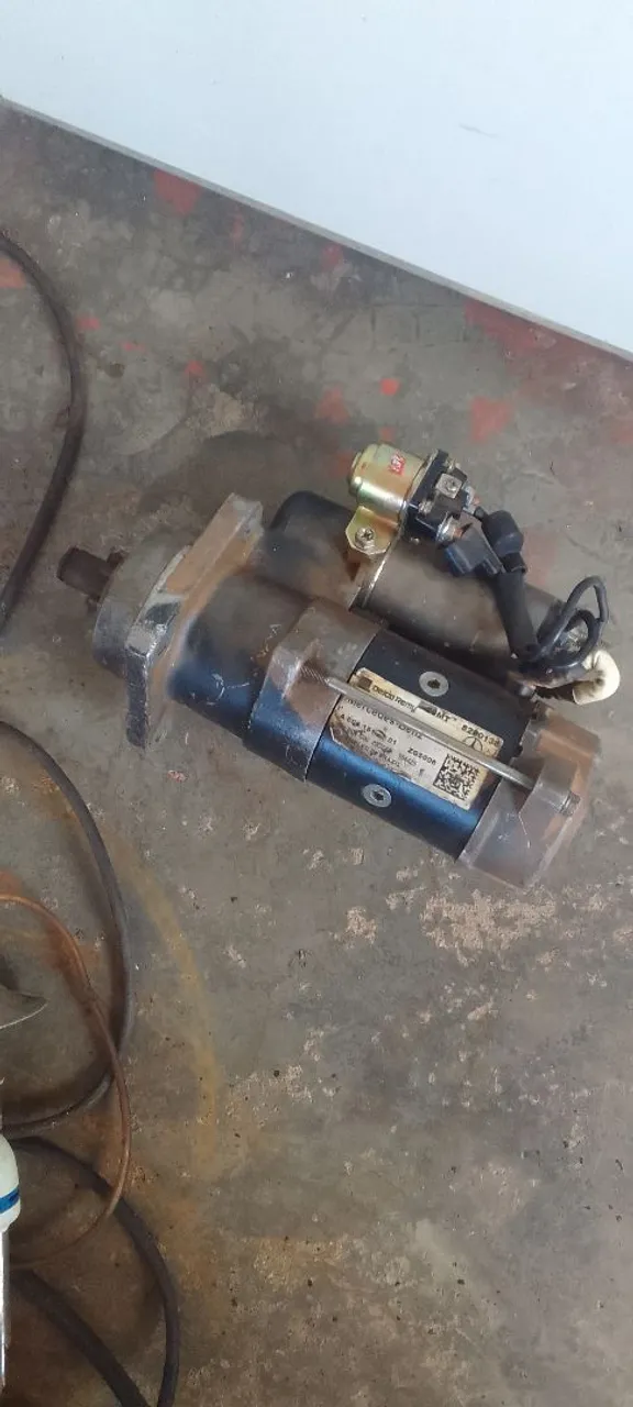 Motor de partida 24 volts