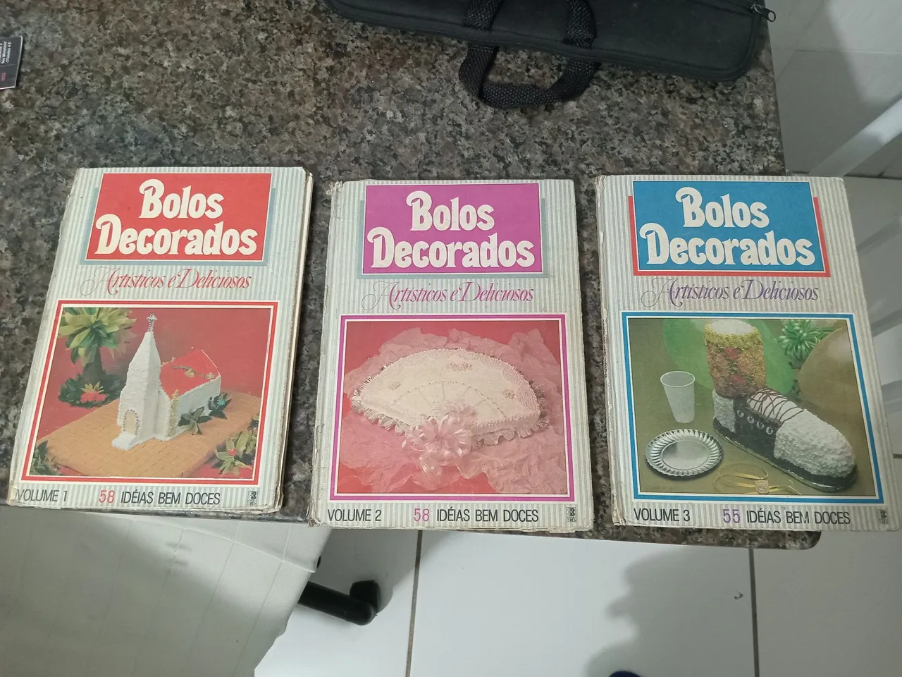 Bolos Decorados - Coleção Completa - 3 Volumes