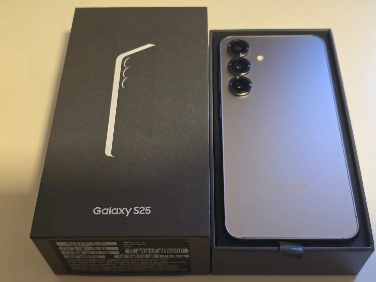S25 256gb prata (OPORTUNIDADE)