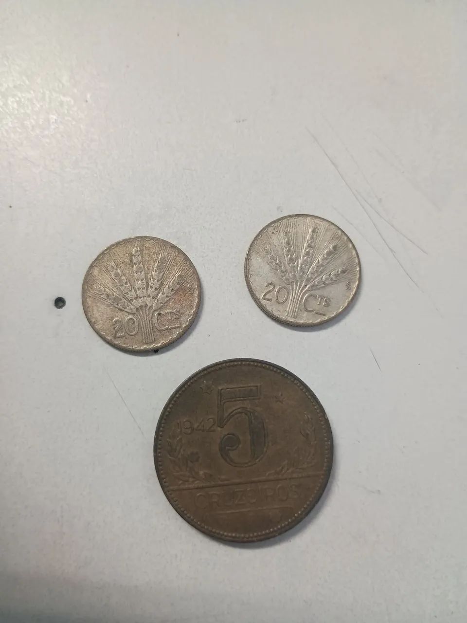 Moedas antigas 