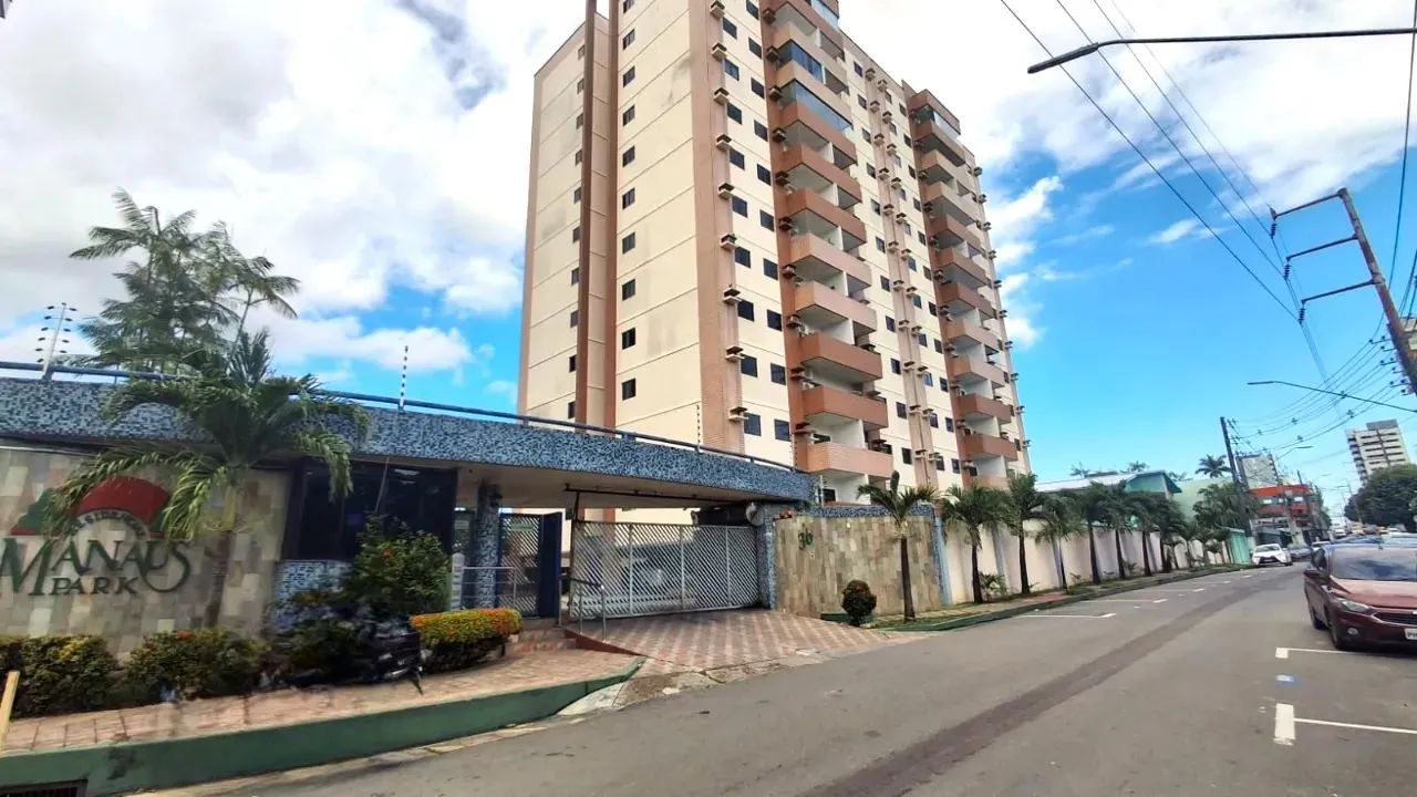Vieiralves.Cond. Manaus Park, Climatizado, Mobiliado, Elevador, Gás Canalizado, Segurança
