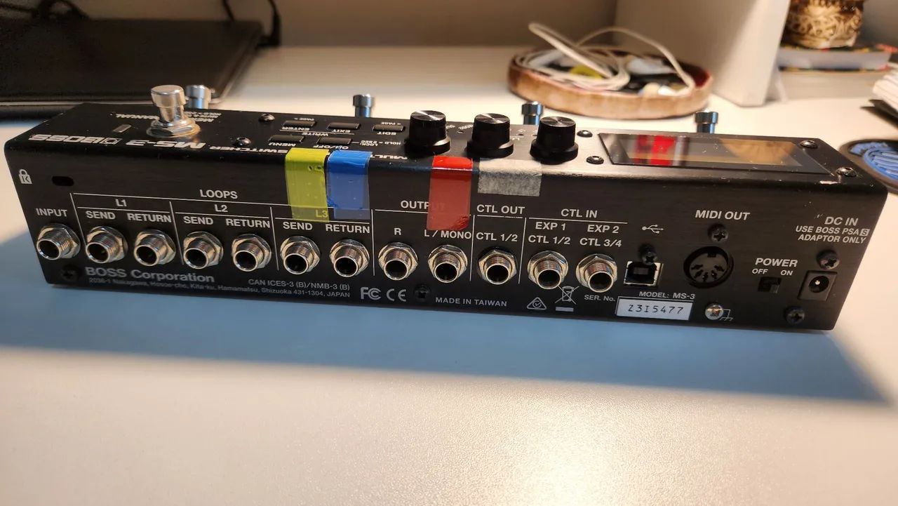 【Boss】 MS-3 Pedaleira boss ms3 - Instrumentos musicais - Jardim da Penha