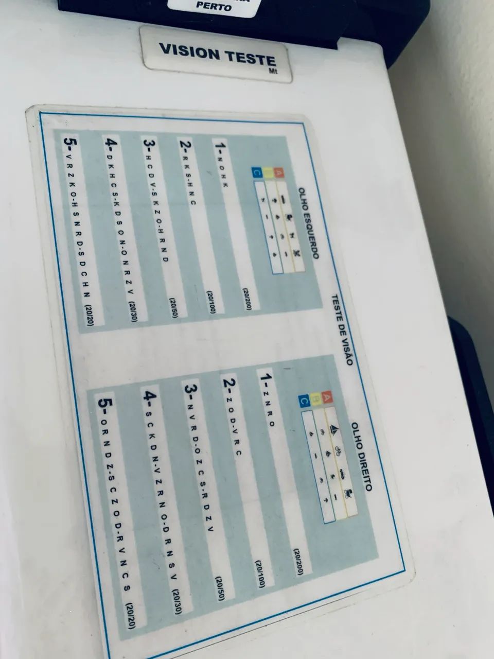 APARELHO para TESTE DE ACUIDADE VISUAL - Foto 6