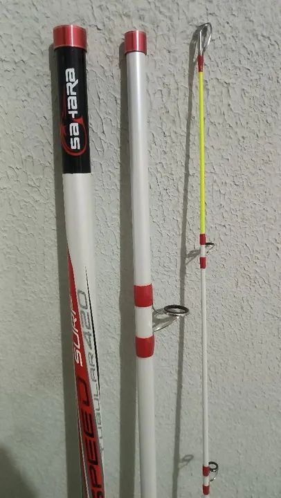 Vara de pesca 4,20m nova  - Foto 2