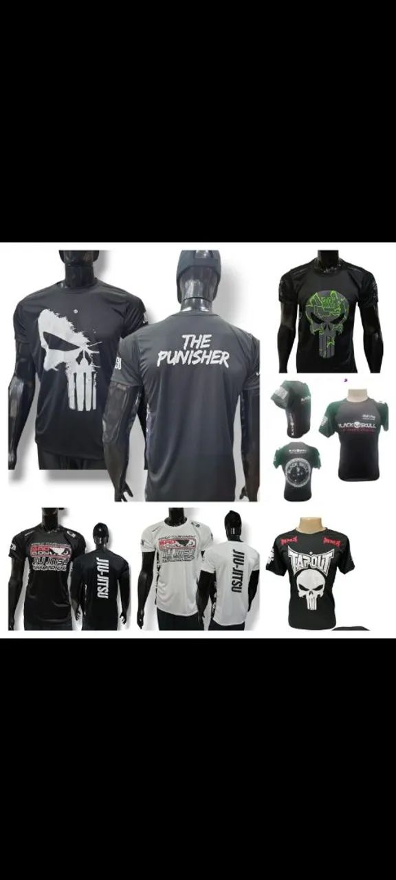 Kit 4 camisetas bad boy venum Max integral médica 