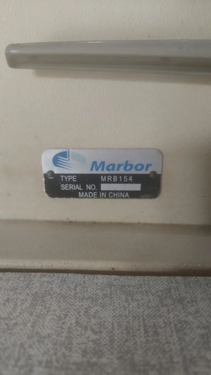 Máquina de Costura Reta Marbor MRB154 - Completa e 100% Funcionando! - Foto 2