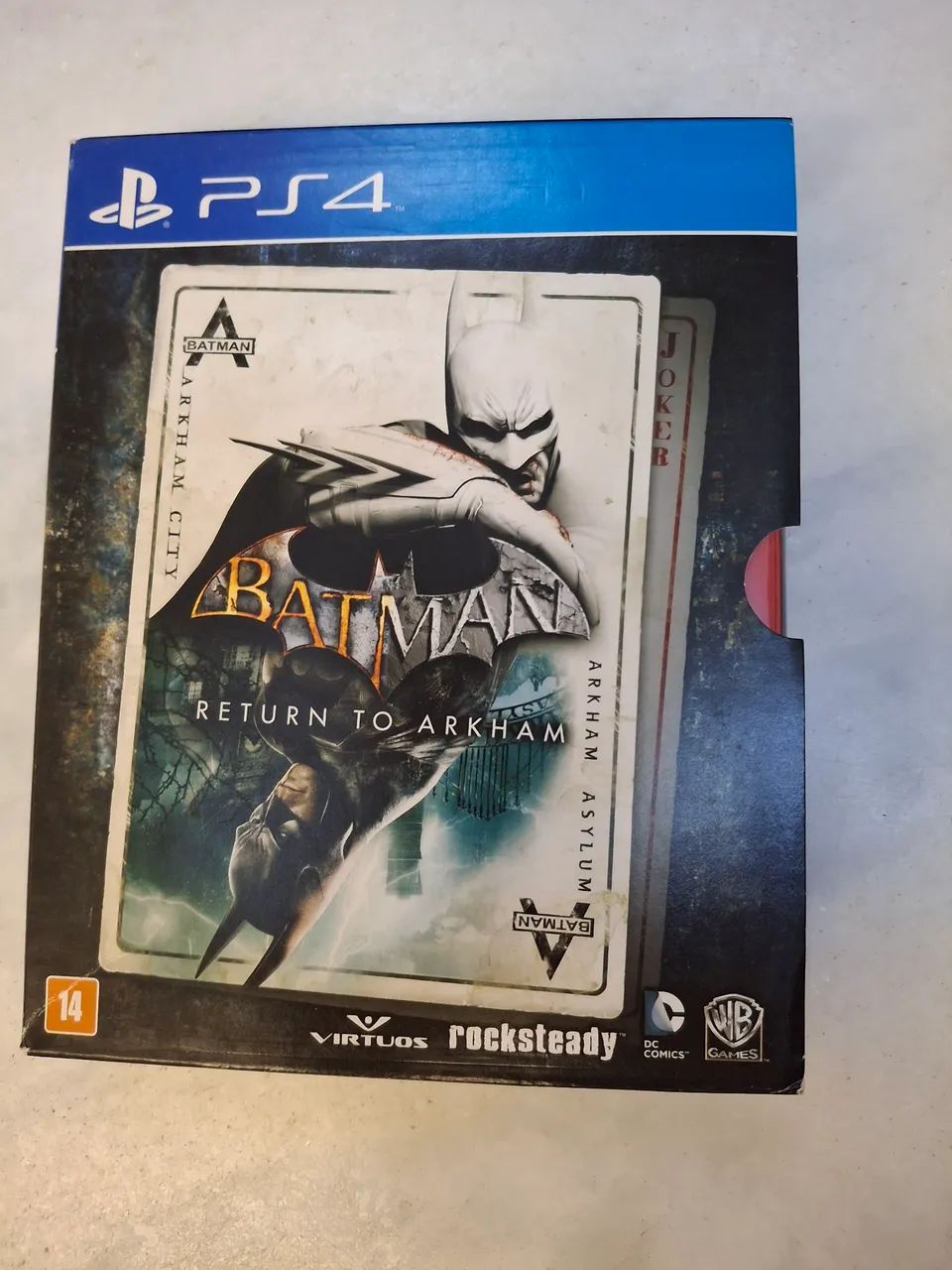 Batman: Return to Arkham (PS4) e Batman Assalto em Arkham (Blu-Ray) - Foto 4