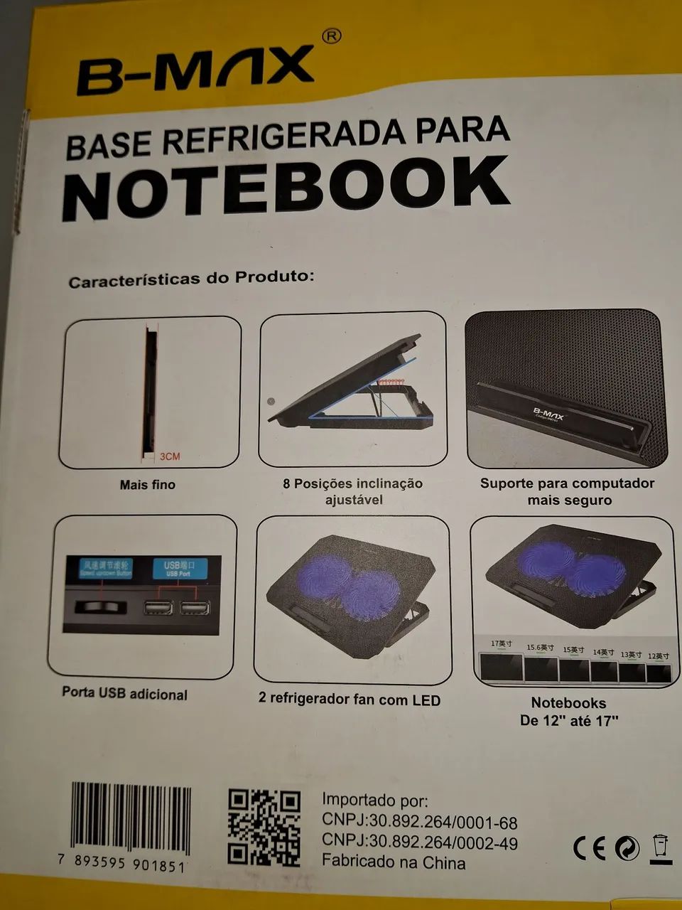 Base Refrigerada para Notebook  B-Max  BM-763 - Foto 3
