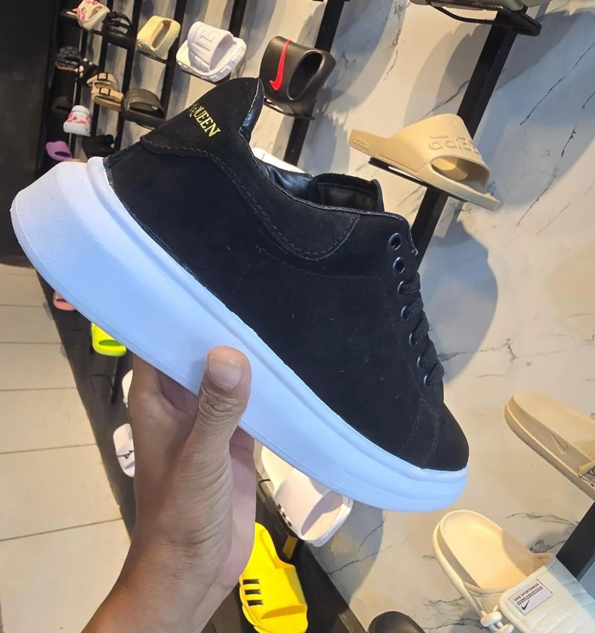 Tênis Alexander McQueen Preto - Calçados - Centro, São Luís