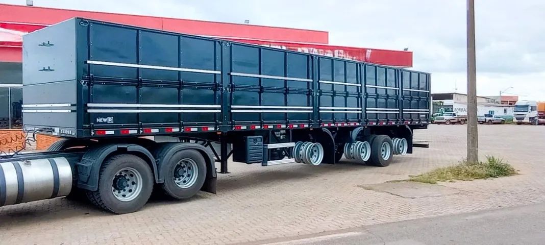 Carreta Randon 4 Eixos Zero KM Graneleira 13,5m 2025/2026 Emplacada  - Foto 4