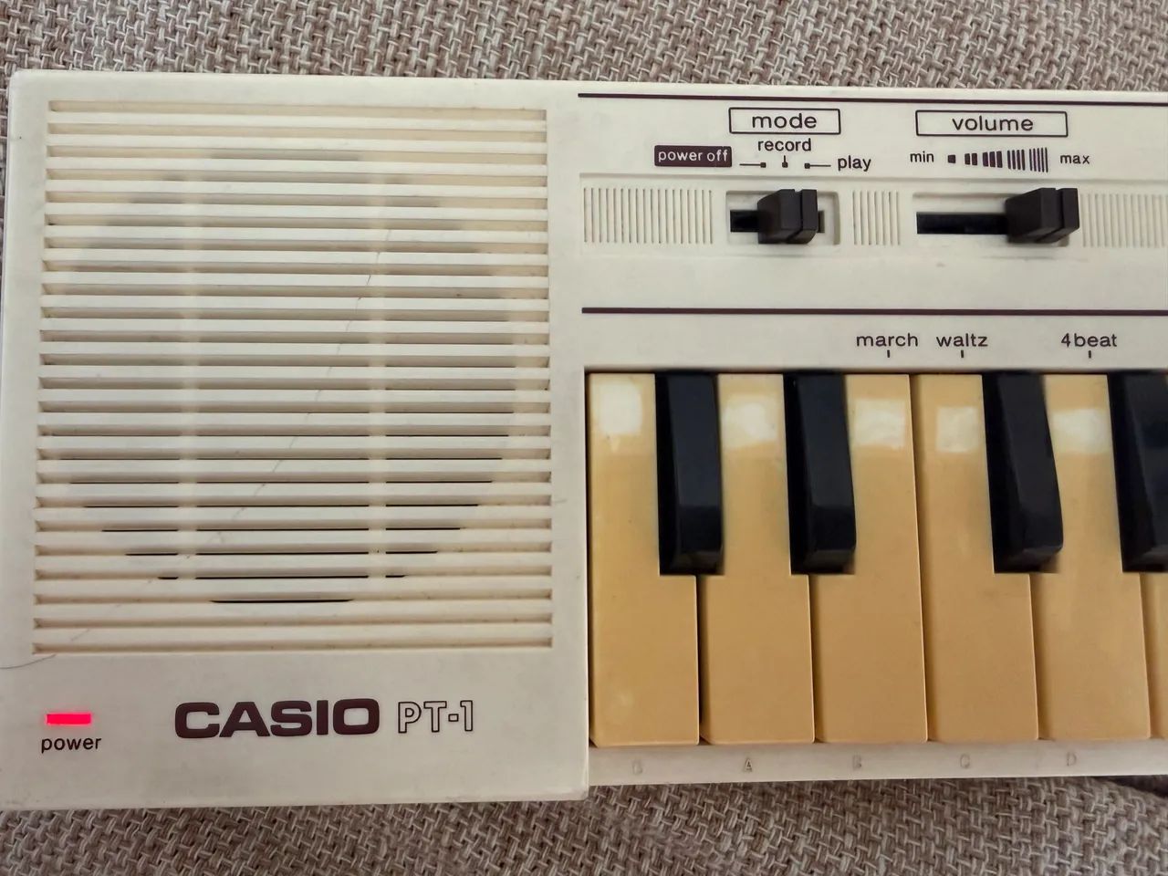 Mini teclado Casio PT-1 - Foto 2