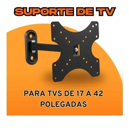 Suporte retrátil de parede para TV de 17-42" - Foto 6