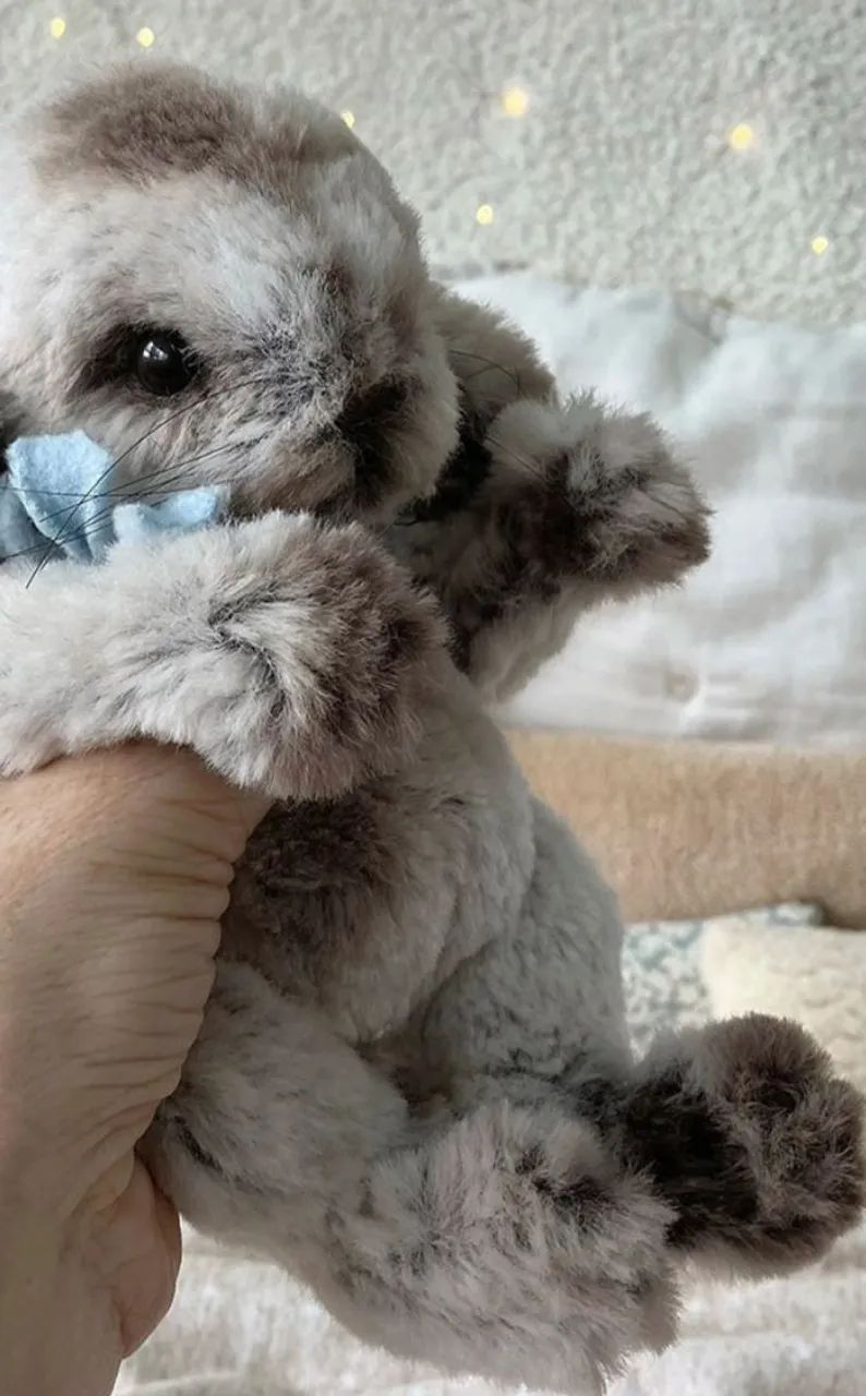 Pelúcia pet reborn - Coelho - Foto 3