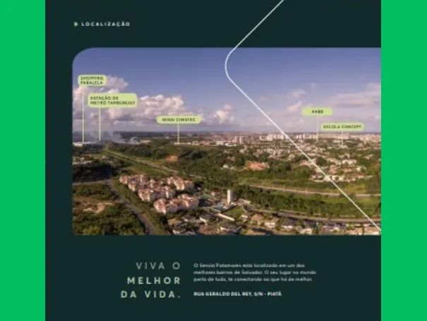 LANÇAMENTO ,APARTAMENTO DE 2 E 3 /4COM VARNADA GOURMET E 1 VAGA - PATAMARES - Foto 3