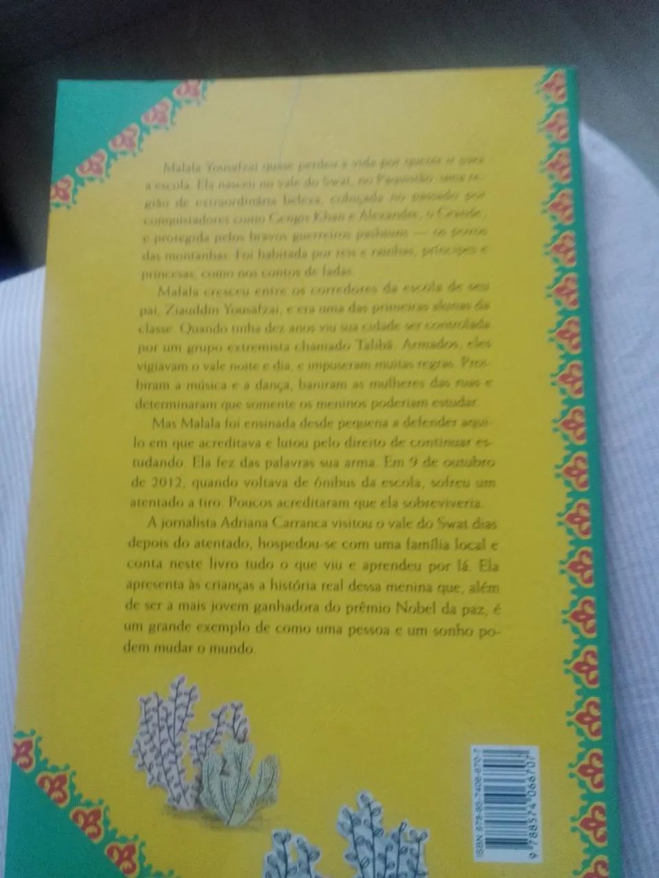 Livro: Malala, a menina que queria ir para escola. Cia das letrinhas- Adriana Carrancaan - Foto 2