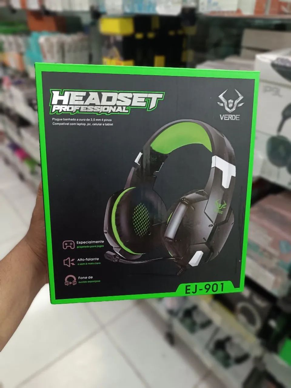 Headset Gamer com Microfone - ENTREGA GRÁTIS EM SÃO LUÍS E REGIÃO