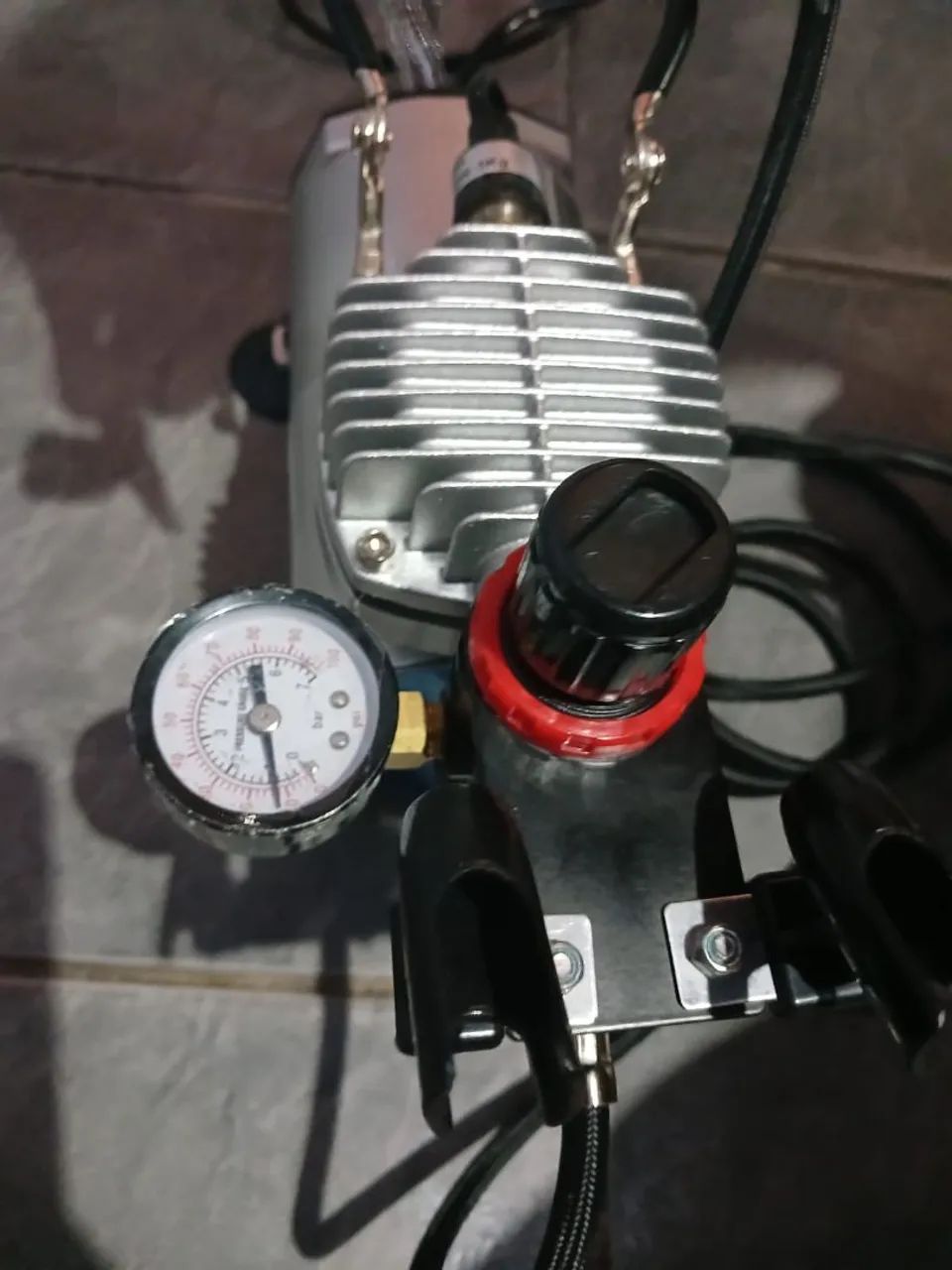 Compressor de ar para pintura com aerografo - Foto 3