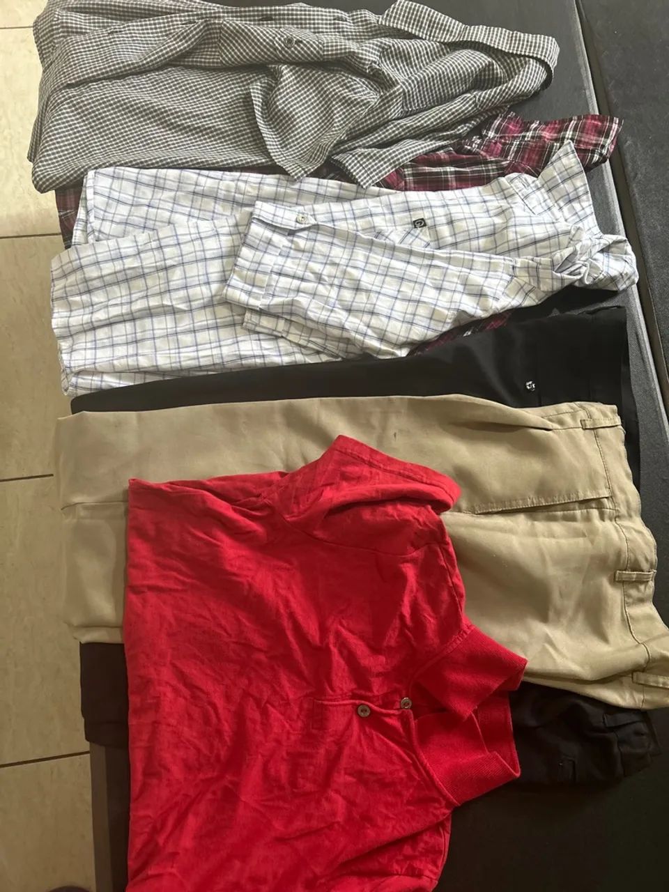 Roupas sociais TAM 14 e 16 anos