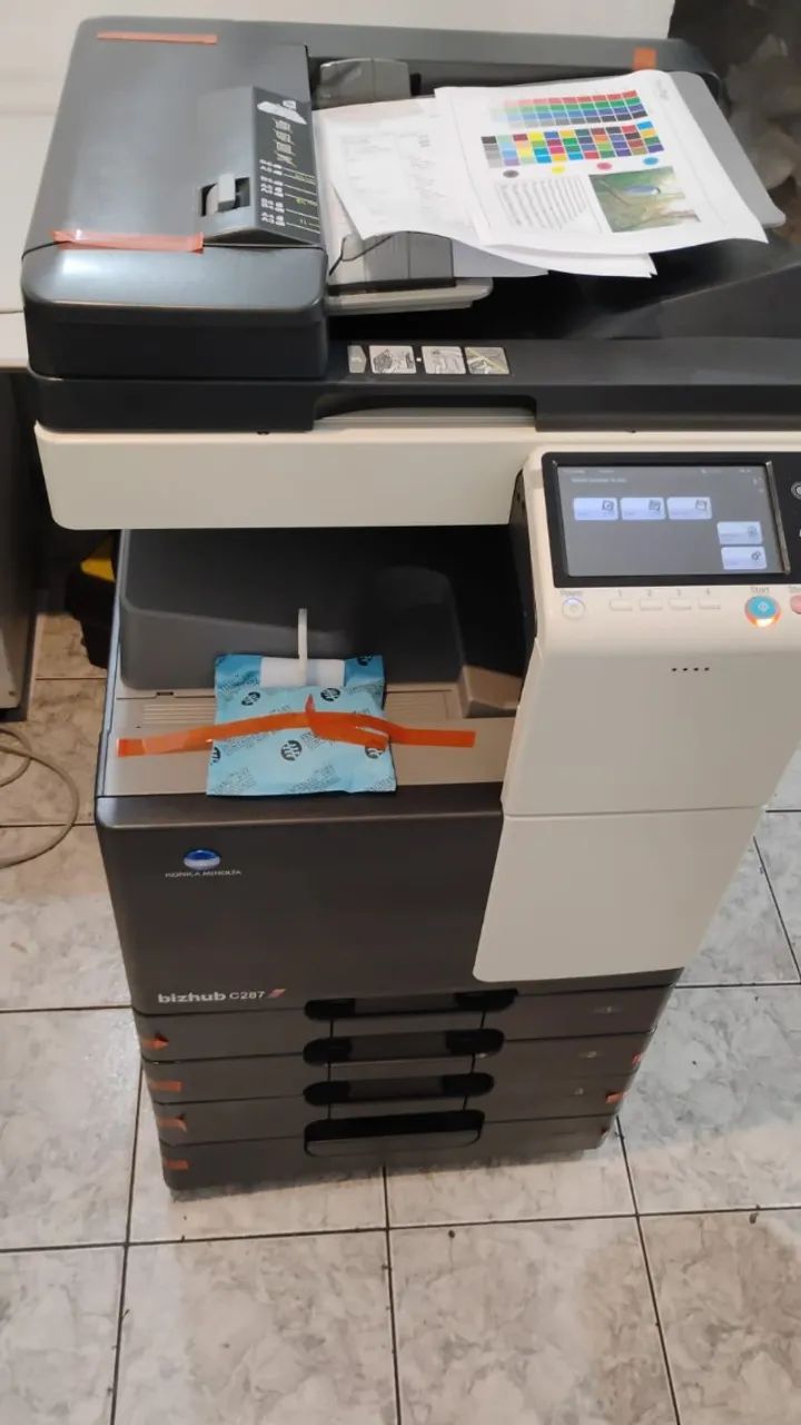 Konica Minolta BH C287* A3 Color Top de Linha* nova