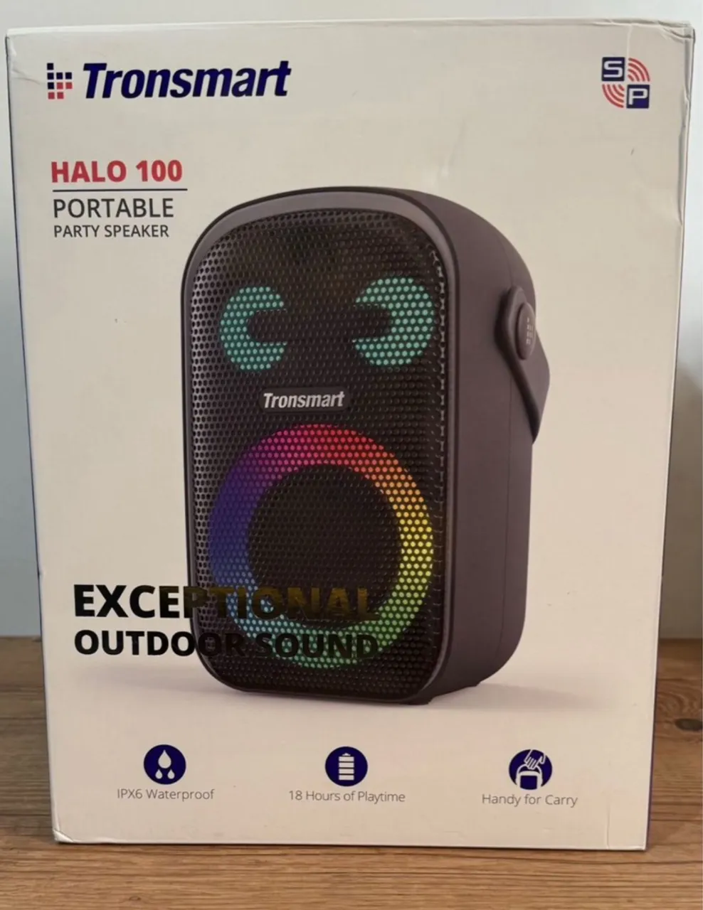 Caixa de Som Tronsmart Halo 100 - Lacrada