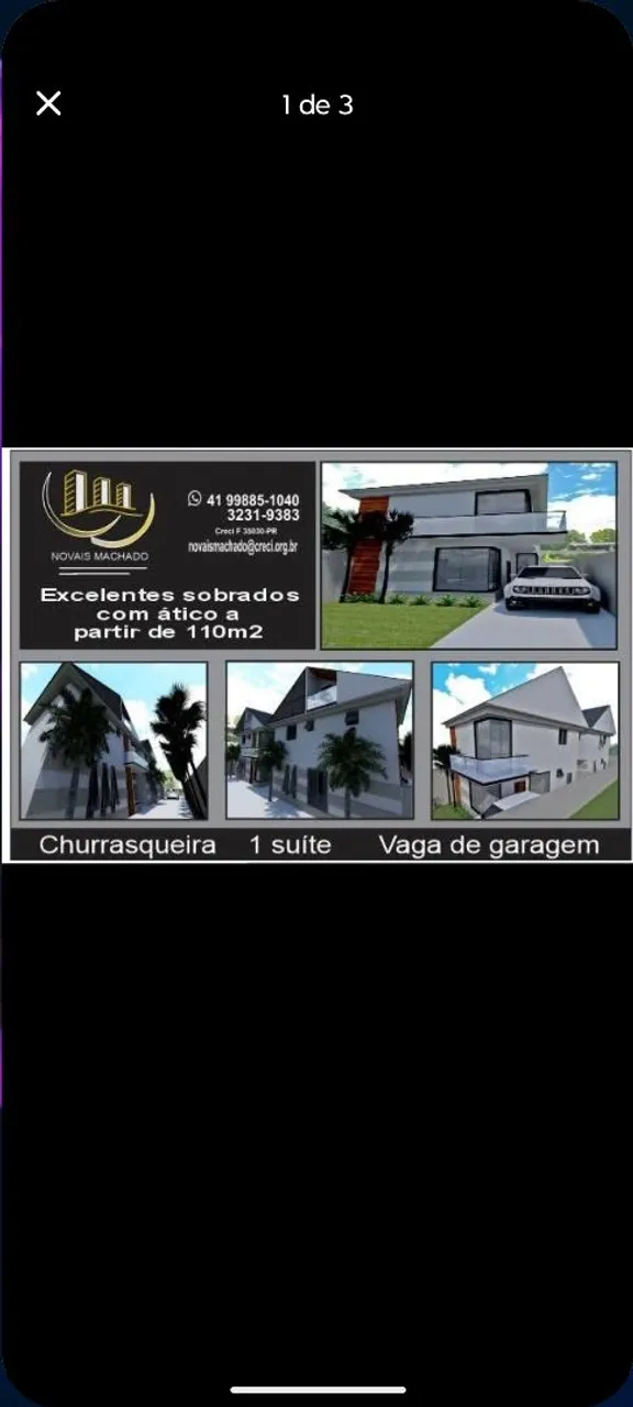 Excelente sobrados para venda Capão Raso