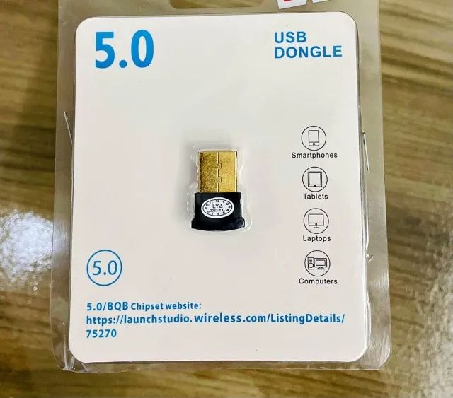 (Novo) Receptor / Adaptador bluetooth / 5.0 ac. cartões e entregamos (consulte)