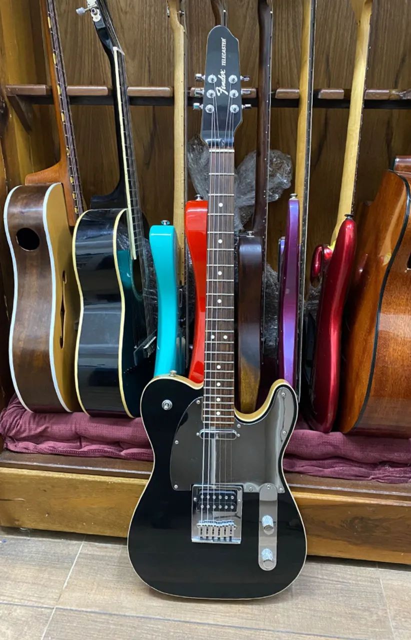 Telecaster Preta Fender J5 John 5 60th 2006 - Instrumentos