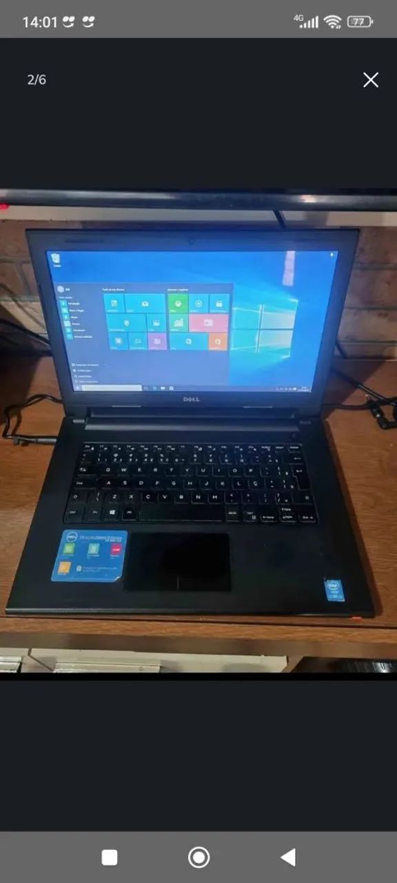 Notebook Dell Inspiron 3442 com processador Intel Core i5-421 