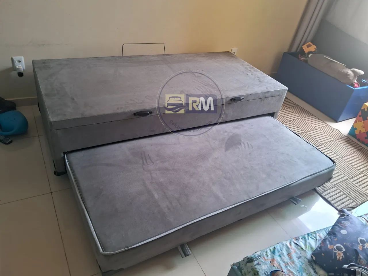 Base Baú Com Cama Auxiliar - Foto 5