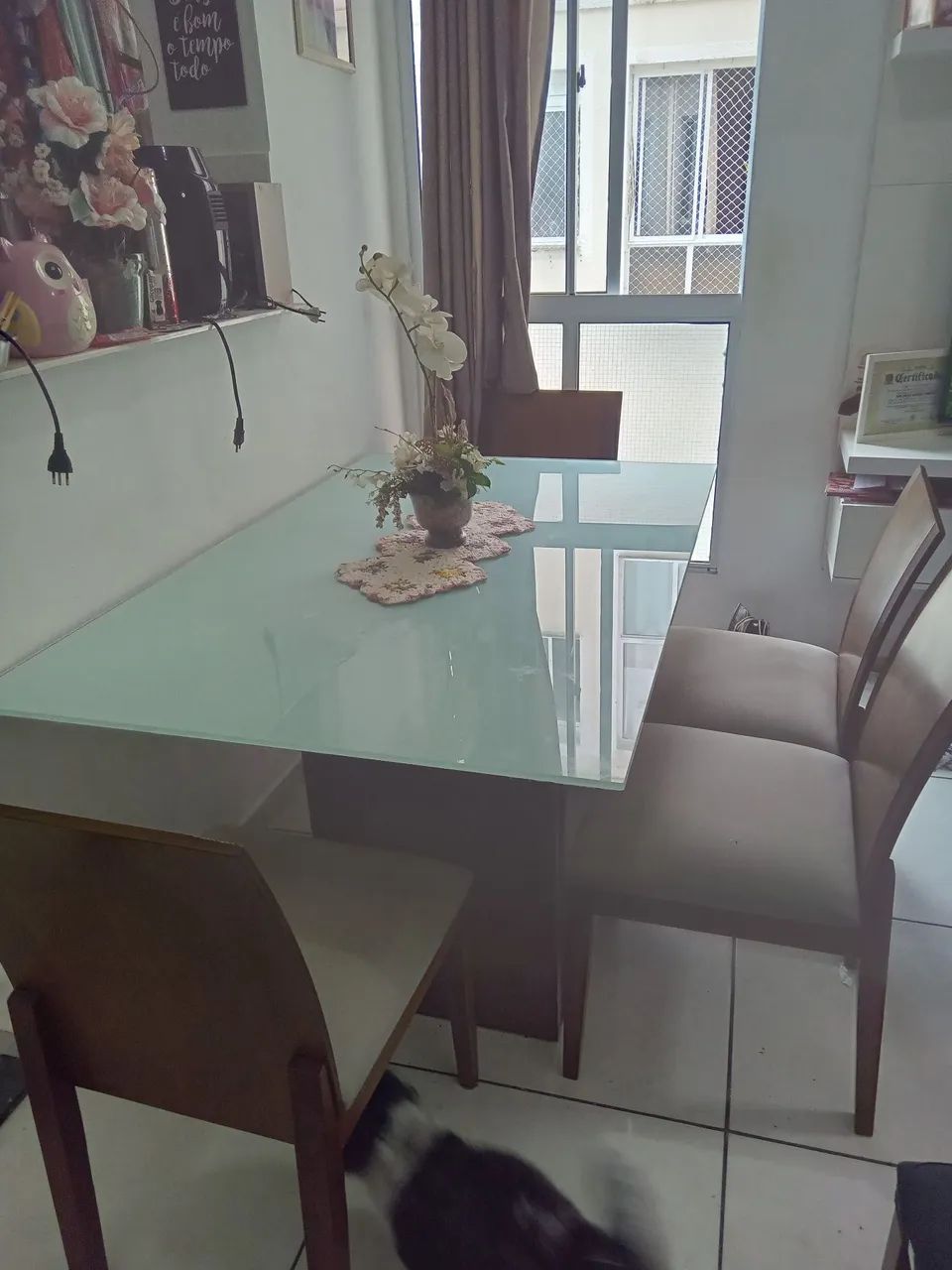 Mesa de Jantar 6 Cadeiras Lar Shopping - Foto 2
