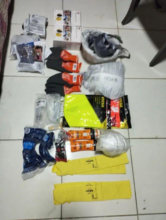 Kit de Segurança para Trabalho - EPIs Completo