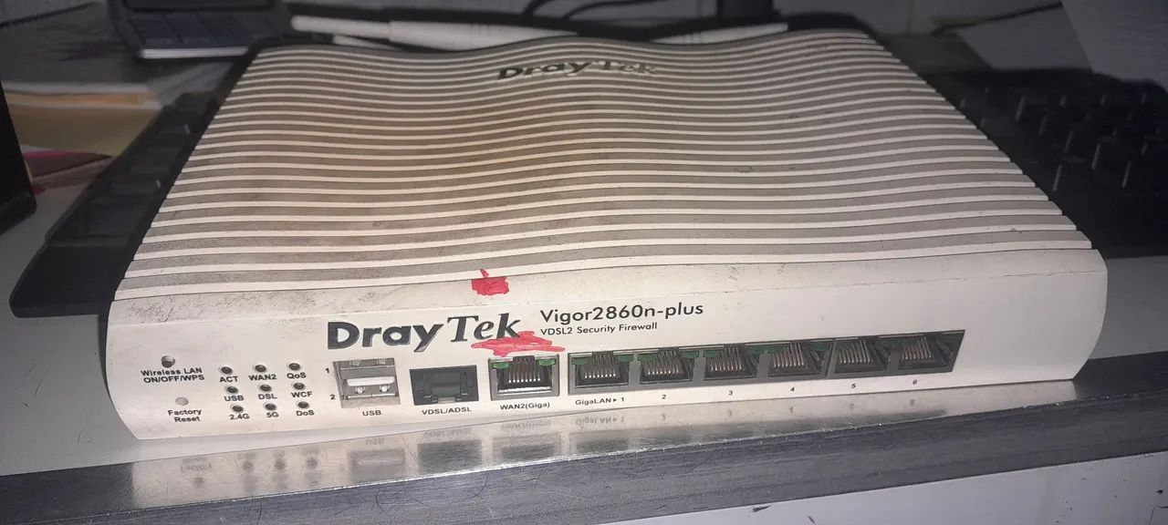 Roteador DrayTek Vigor2860n-plus