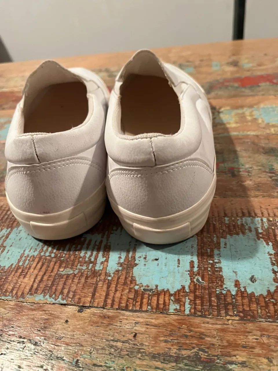 Tênis Slip On Branco - 42 - Foto 4