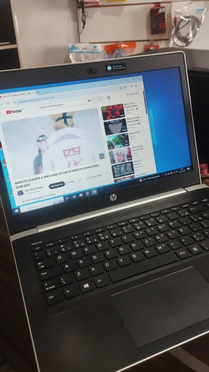 Notebook hp empresarial i5 de oitava geração (rapido) - Foto 3