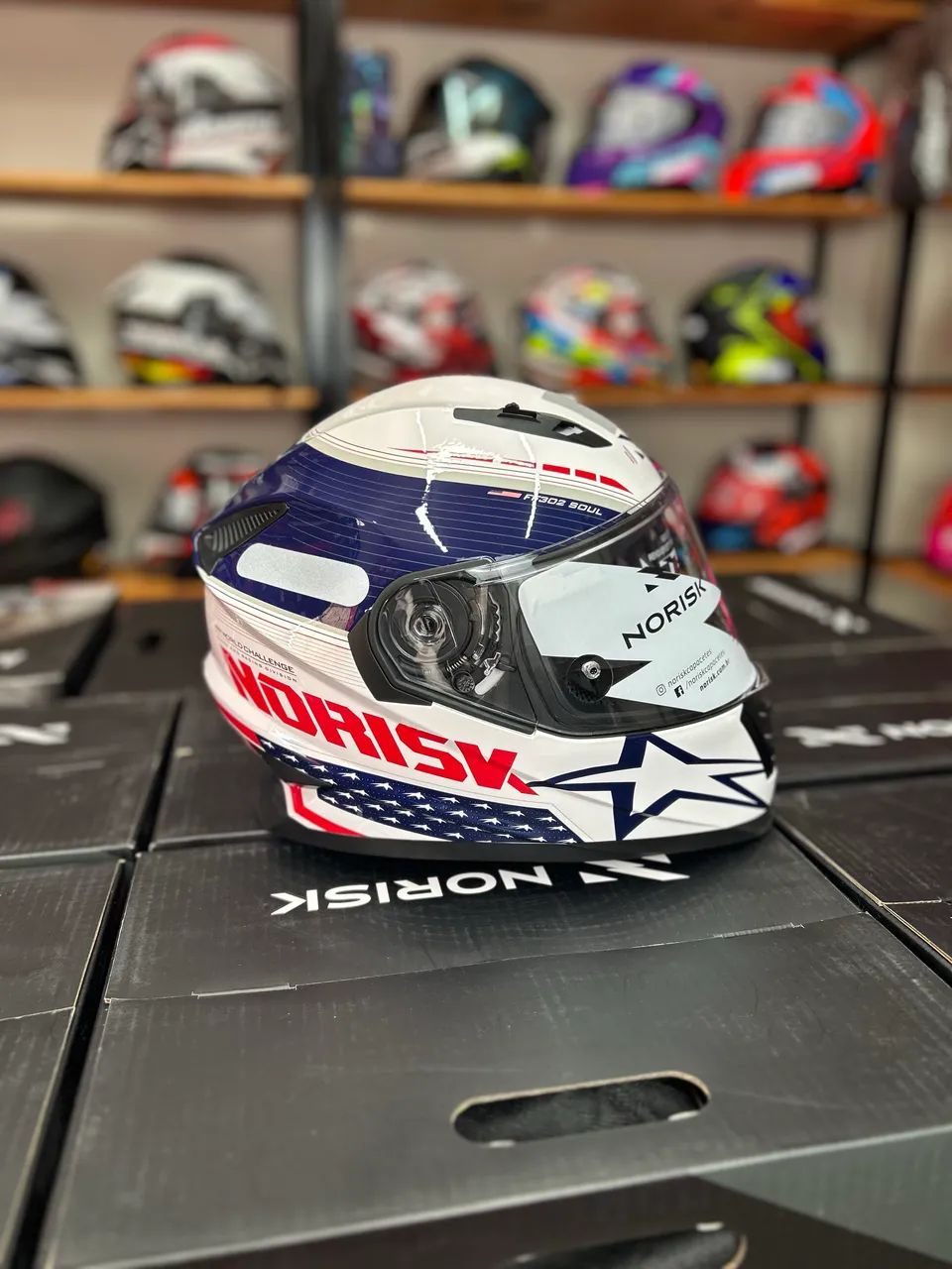 Capacete Norisk usa  - Foto 5