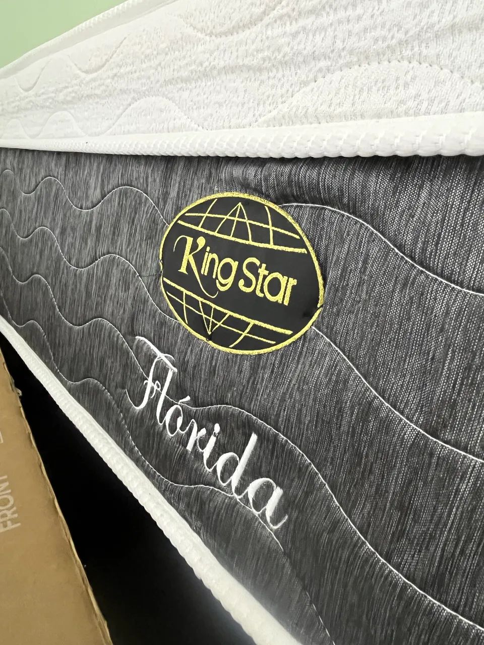 Cama Queen Kingstar - Box + Colchão  - Foto 3