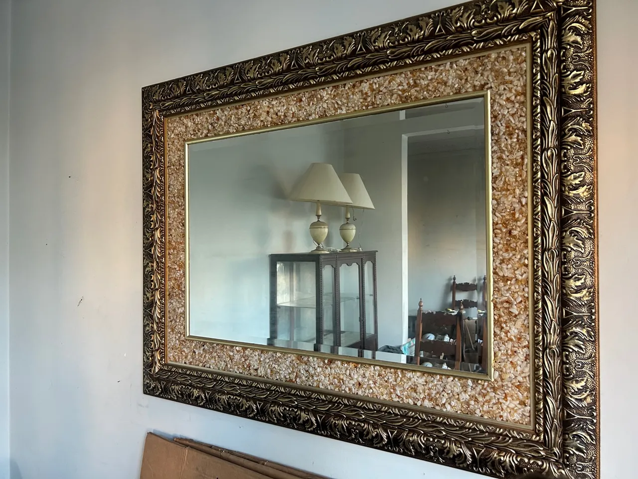 Espelho Decorativo Clássico com Moldura Detalhada