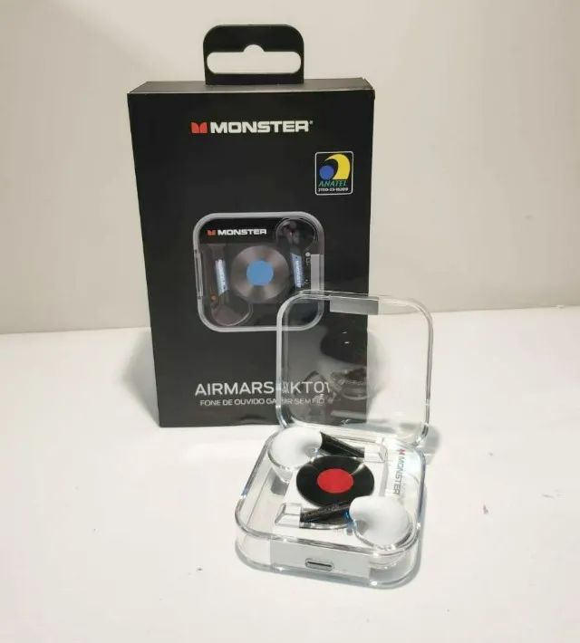 Fone De Ouvido Sem Fio Bluetooth 5.4 Monster Xkt01 Monster