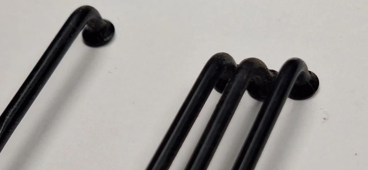 Kit de Raios (3x260mm / 1x255mm) para roda de carbono 50mm - Foto 3