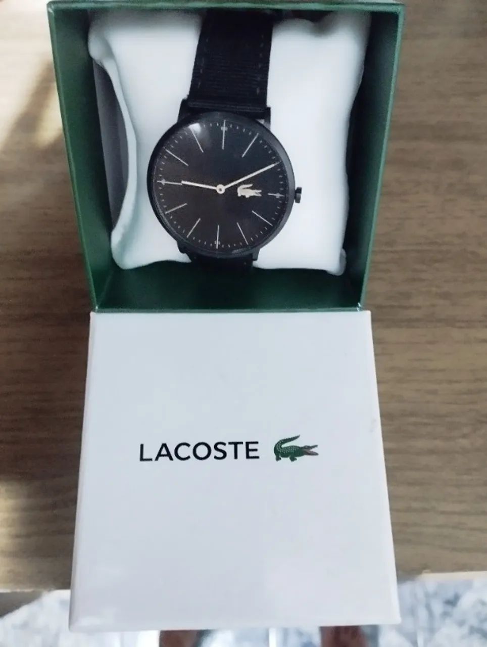 Relógio Masculino Lacoste Original - Preto - Com caixa - Foto 2