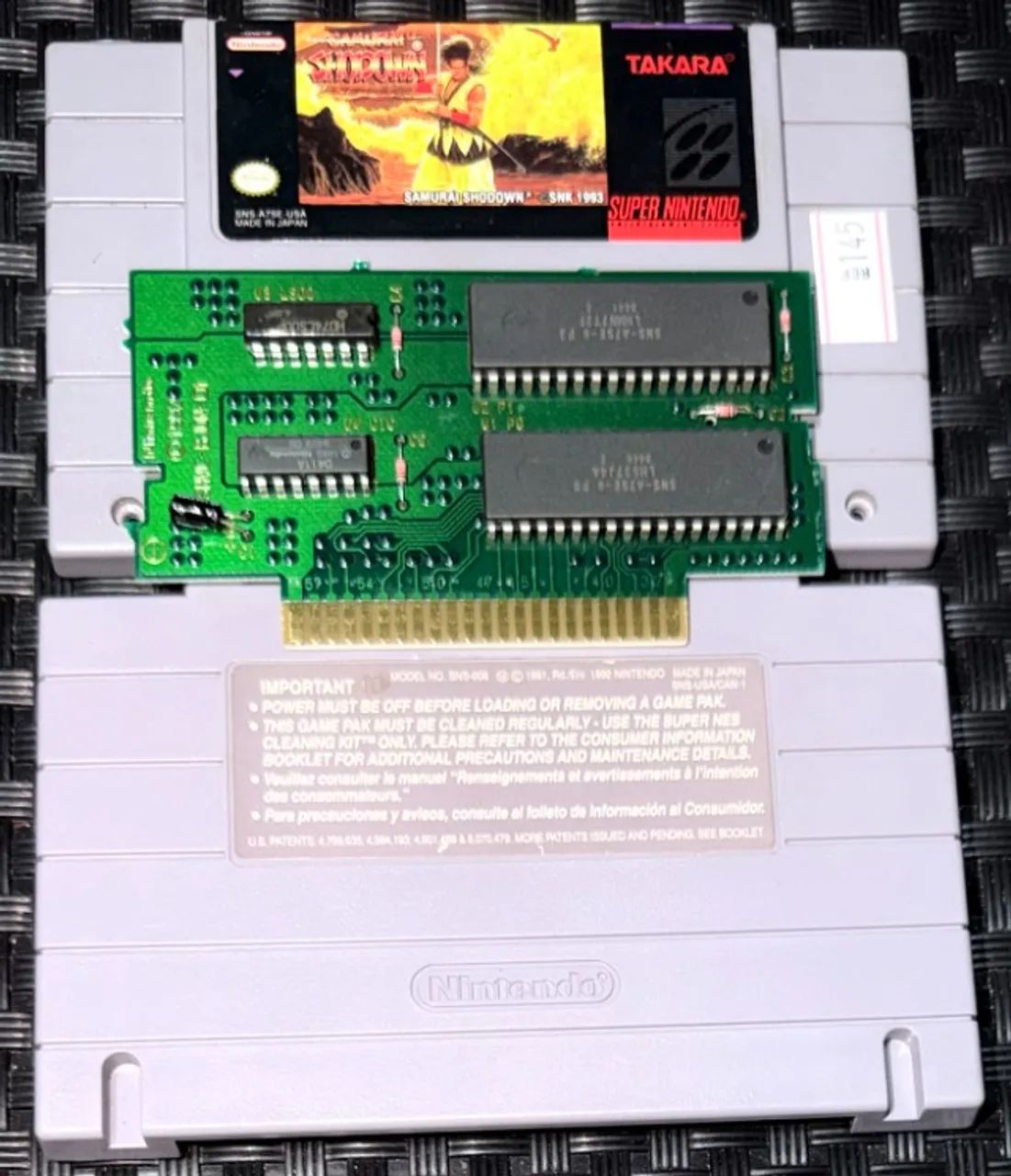 Samurai Shodown Original SNES Super Nintendo - Foto 2