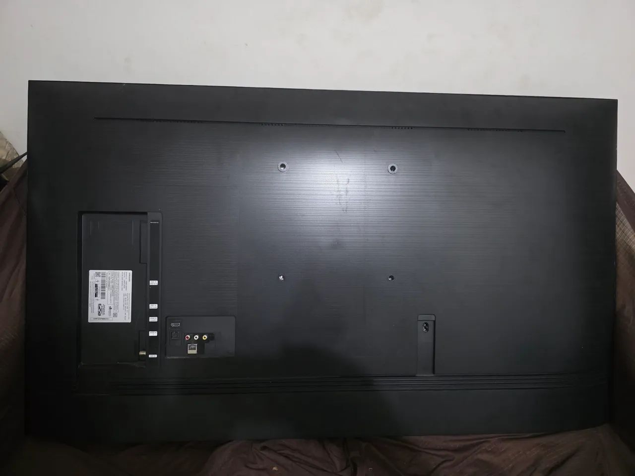tv led samsung modelo un50tu8000g com defeito sem imagem só com som - Foto 2