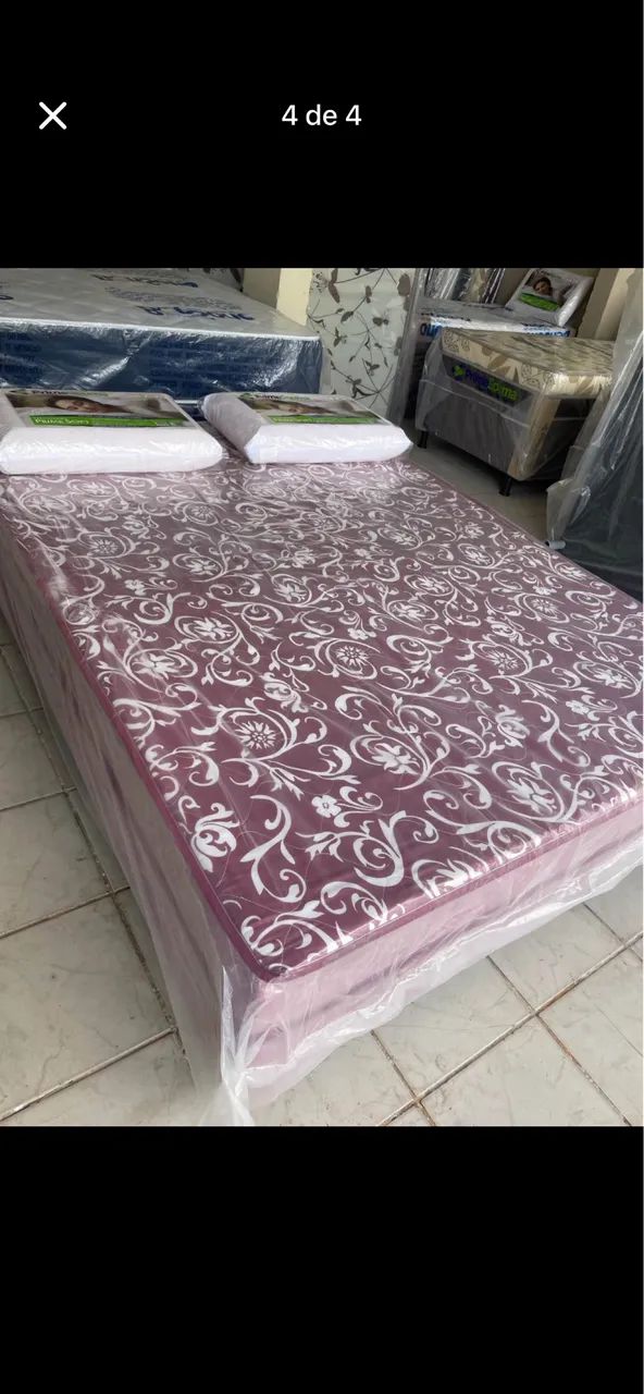 Cama Box Casal - Nova - Foto 2