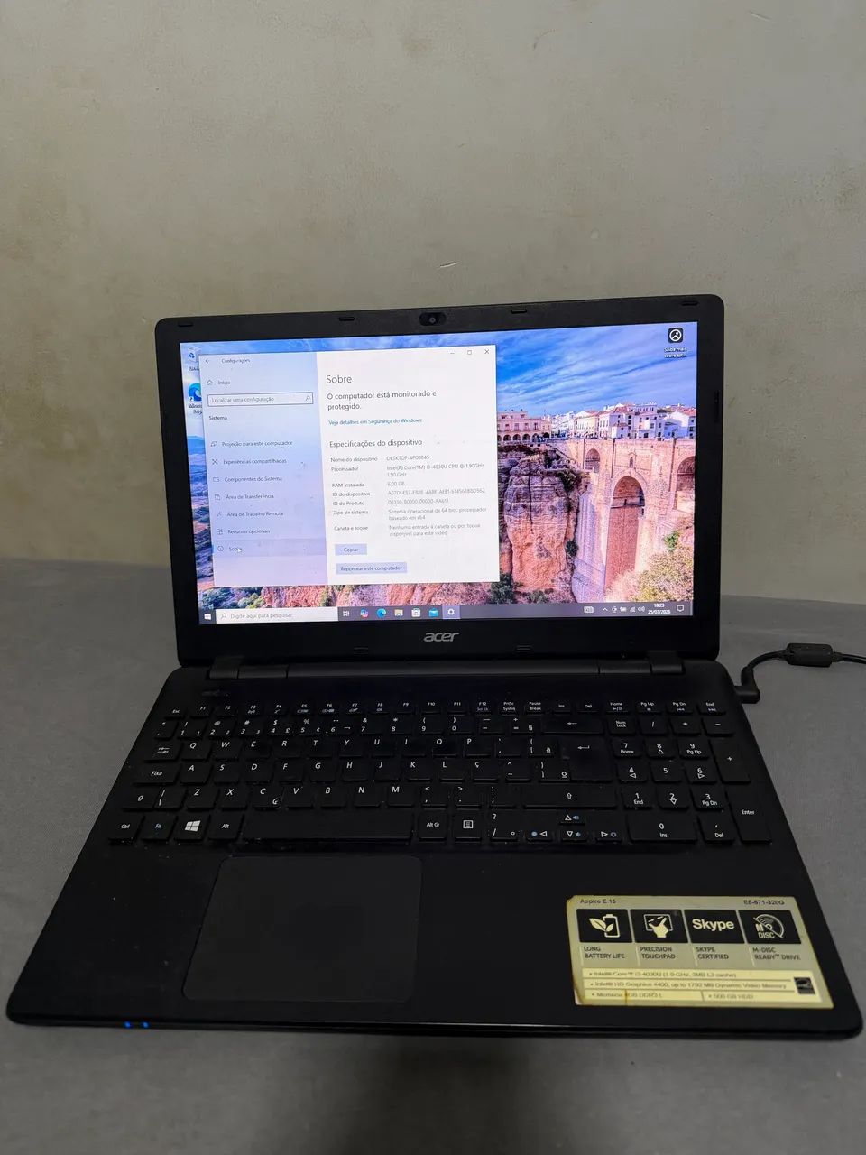 Notebook acer
