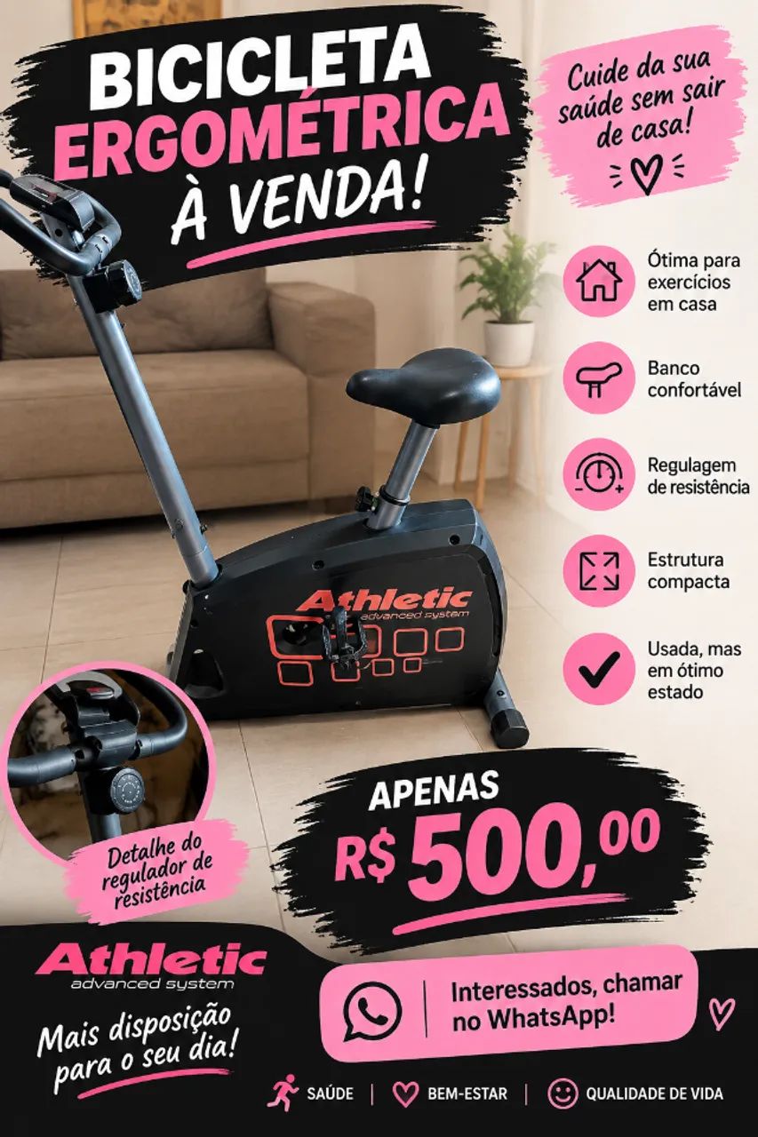 Bicicleta ergométrica 