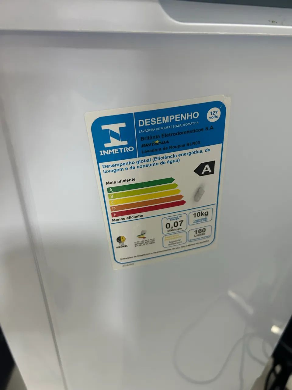 Tanquinho Britânia 10kg  - Foto 2